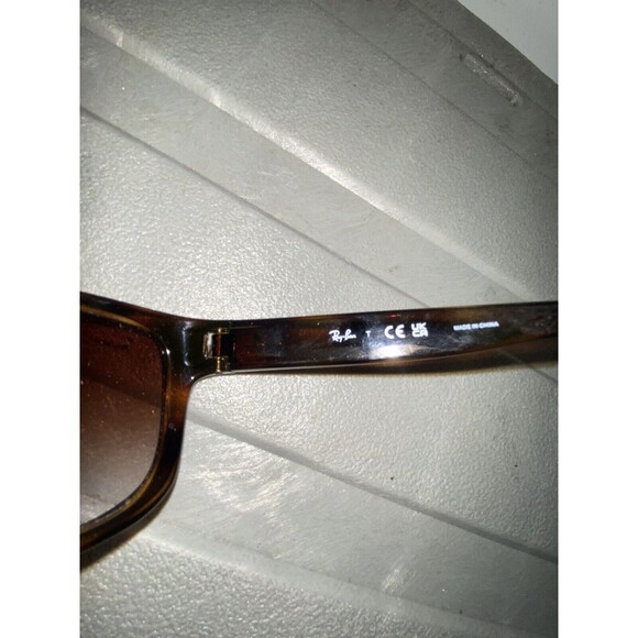 Ray-Ban Square Mens Sunglasses [RB4194-710/85_53] Tortoise Brown - Picture 5 of 5